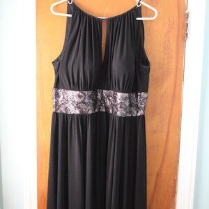 R & M Richards Black Dress